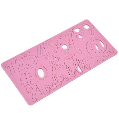 Fondant Cake Cartoon Digital Mould Die Cut Acrylic Cake Mould Baking Decoration Biscuit Stamping Tool V1294-YM0523-3118210290411