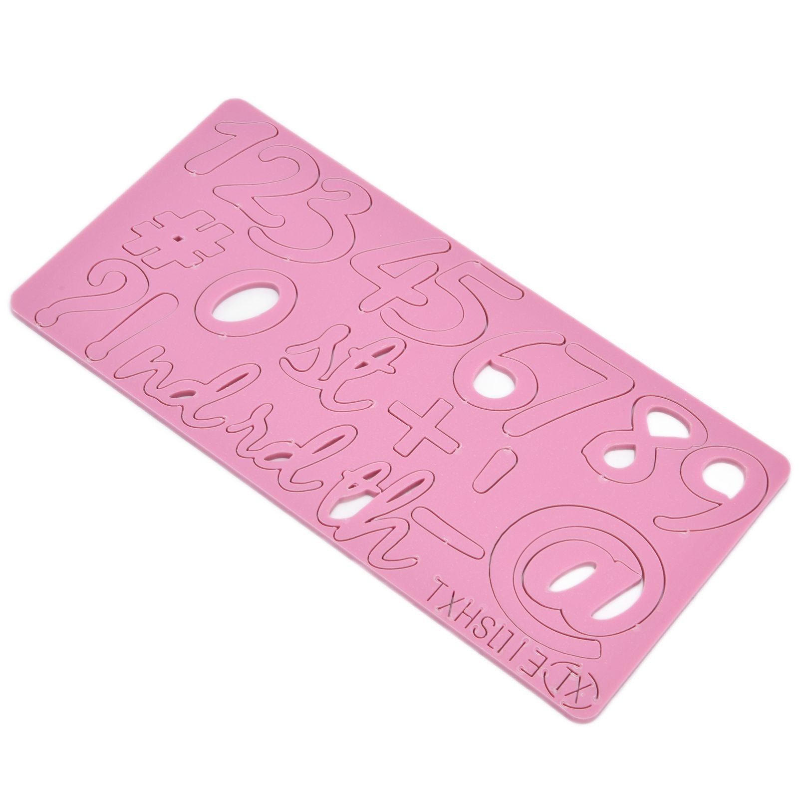 Fondant Cake Cartoon Digital Mould Die Cut Acrylic Cake Mould Baking Decoration Biscuit Stamping Tool V1294-YM0523-3118210290411