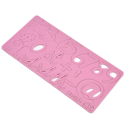 Fondant Cake Cartoon Digital Mould Die Cut Acrylic Cake Mould Baking Decoration Biscuit Stamping Tool V1294-YM0523-3118210290411