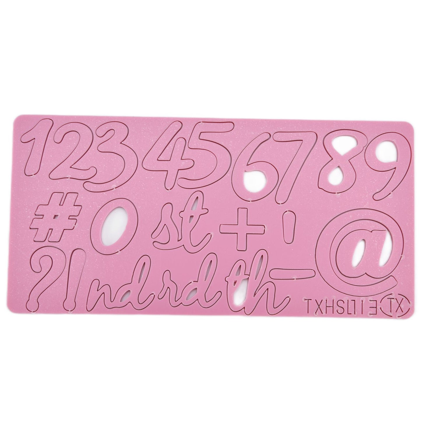 Fondant Cake Cartoon Digital Mould Die Cut Acrylic Cake Mould Baking Decoration Biscuit Stamping Tool V1294-YM0523-3118210290411