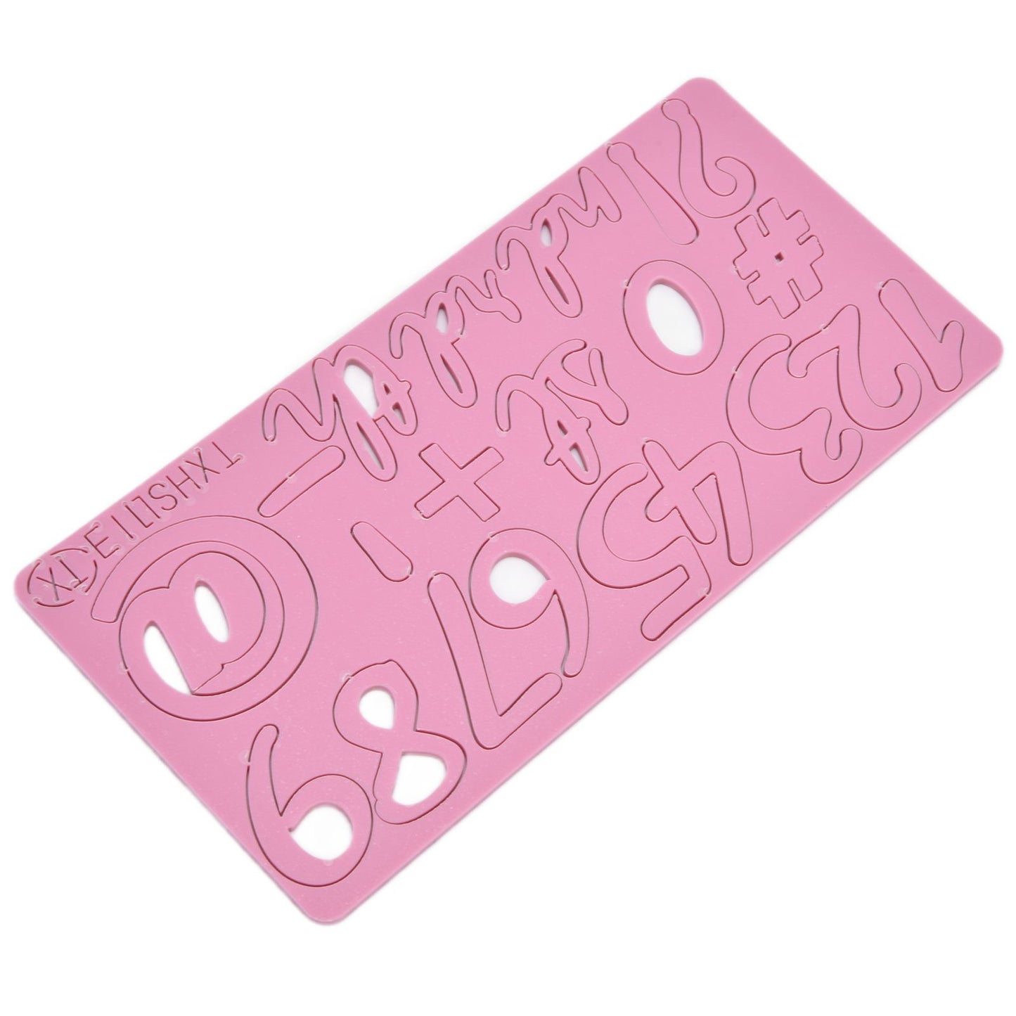 Fondant Cake Cartoon Digital Mould Die Cut Acrylic Cake Mould Baking Decoration Biscuit Stamping Tool V1294-YM0523-3118210290411