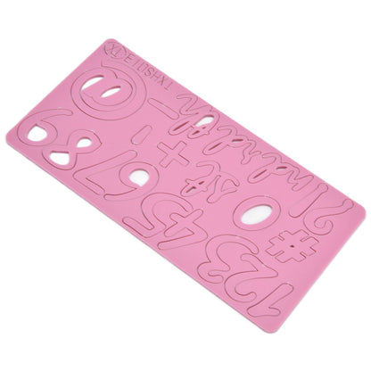 Fondant Cake Cartoon Digital Mould Die Cut Acrylic Cake Mould Baking Decoration Biscuit Stamping Tool V1294-YM0523-3118210290411