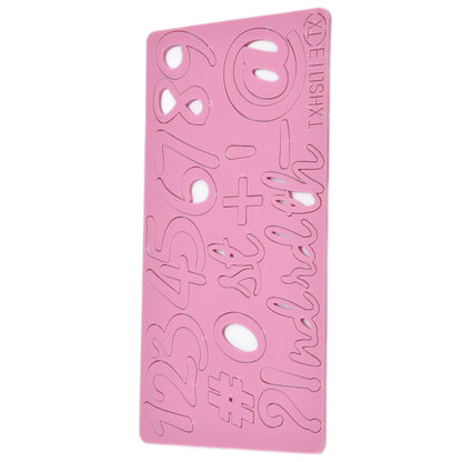 Fondant Cake Cartoon Digital Mould Die Cut Acrylic Cake Mould Baking Decoration Biscuit Stamping Tool V1294-YM0523-3118210290411