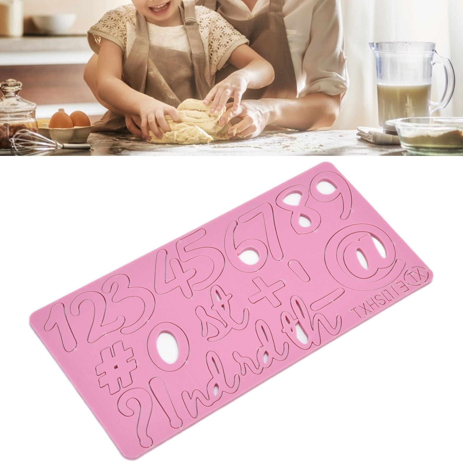 Fondant Cake Cartoon Digital Mould Die Cut Acrylic Cake Mould Baking Decoration Biscuit Stamping Tool V1294-YM0523-3118210290411