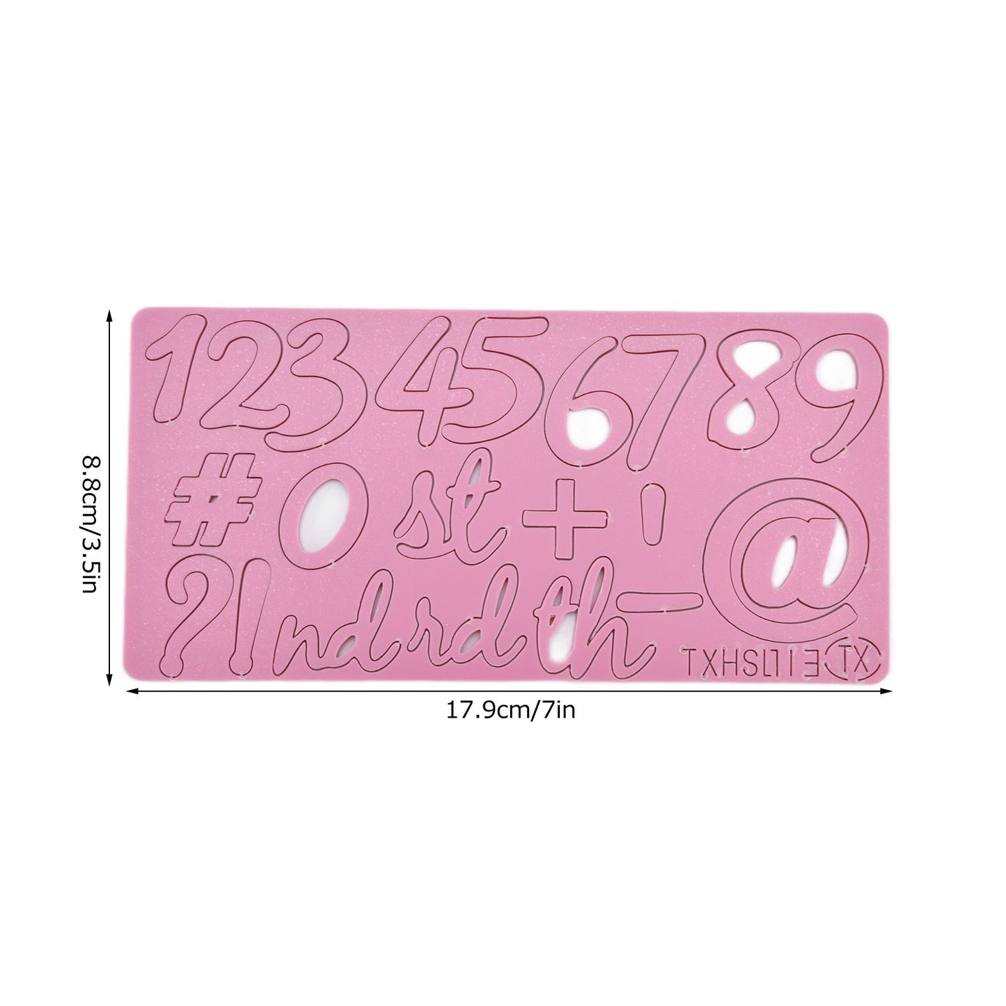 Fondant Cake Cartoon Digital Mould Die Cut Acrylic Cake Mould Baking Decoration Biscuit Stamping Tool V1294-YM0523-3118210290411