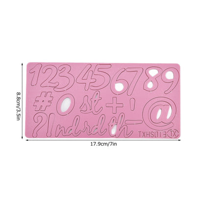 Fondant Cake Cartoon Digital Mould Die Cut Acrylic Cake Mould Baking Decoration Biscuit Stamping Tool V1294-YM0523-3118210290411