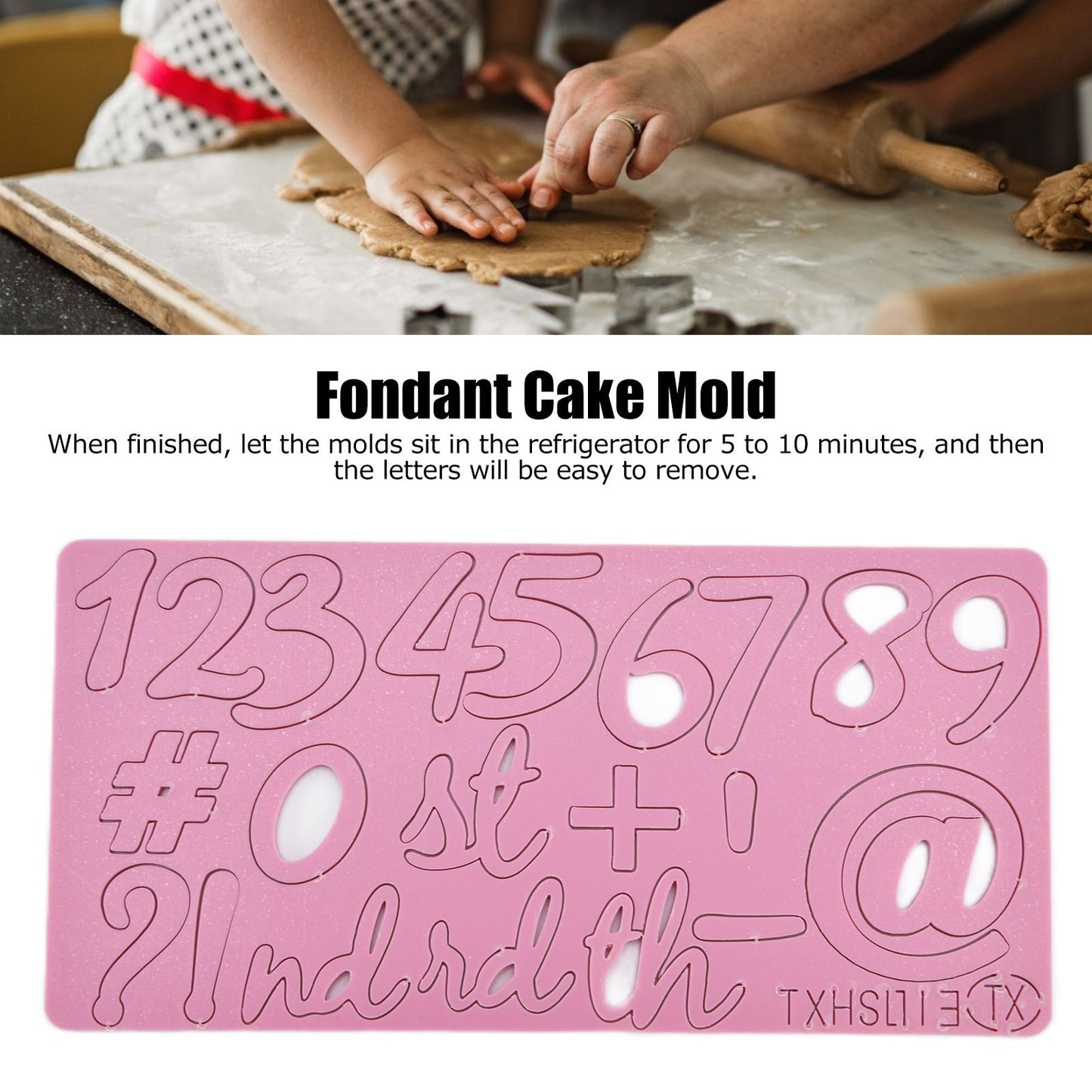 Fondant Cake Cartoon Digital Mould Die Cut Acrylic Cake Mould Baking Decoration Biscuit Stamping Tool V1294-YM0523-3118210290411