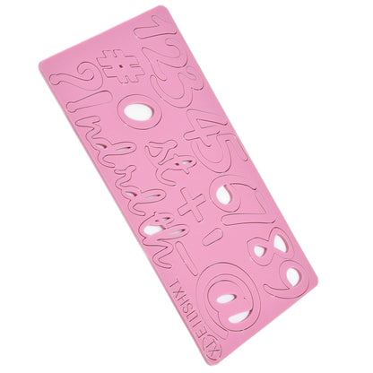Fondant Cake Cartoon Digital Mould Die Cut Acrylic Cake Mould Baking Decoration Biscuit Stamping Tool V1294-YM0523-3118210290411