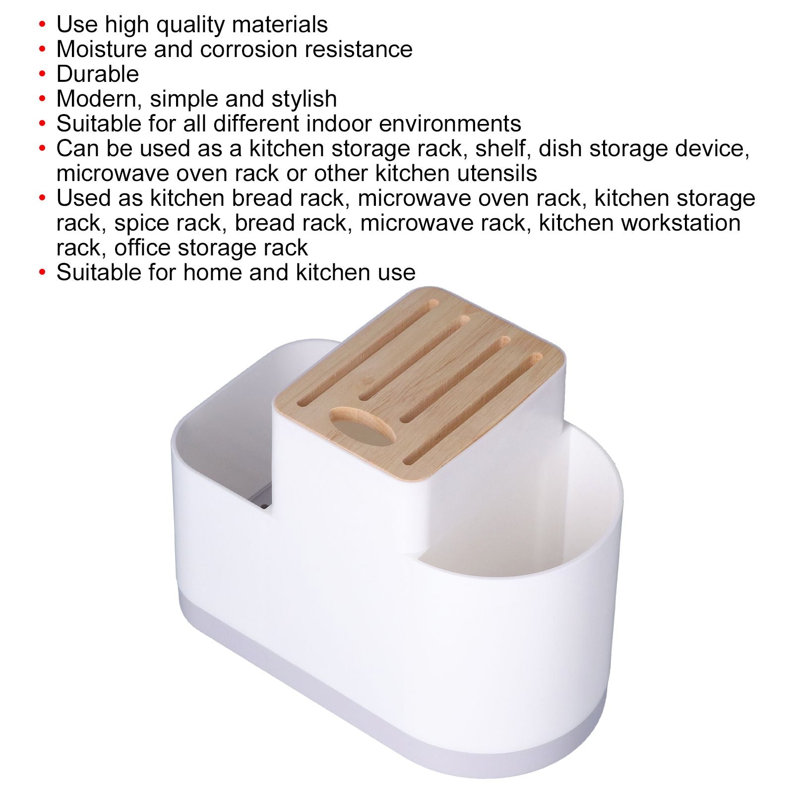 Multifunctional Knife Chopsticks Cage Plastic Household Knife Chopsticks Holder for Kitchen V1294-YM0523-3118210290911