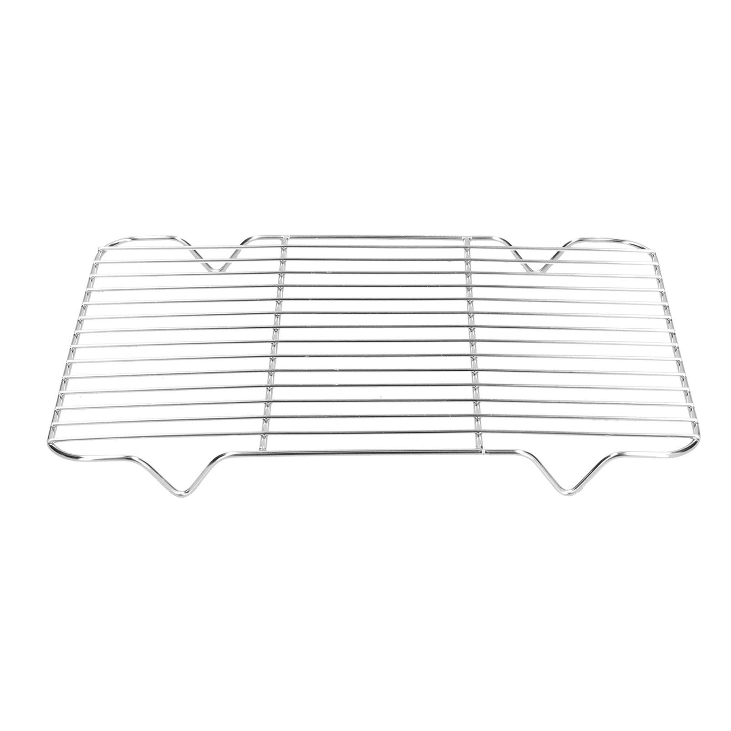 Roasting Pan and Rack Set Stainless Steel Easy Clean Rectangular Roaster with Rack for Cooking V1294-YM0523-3118210292711