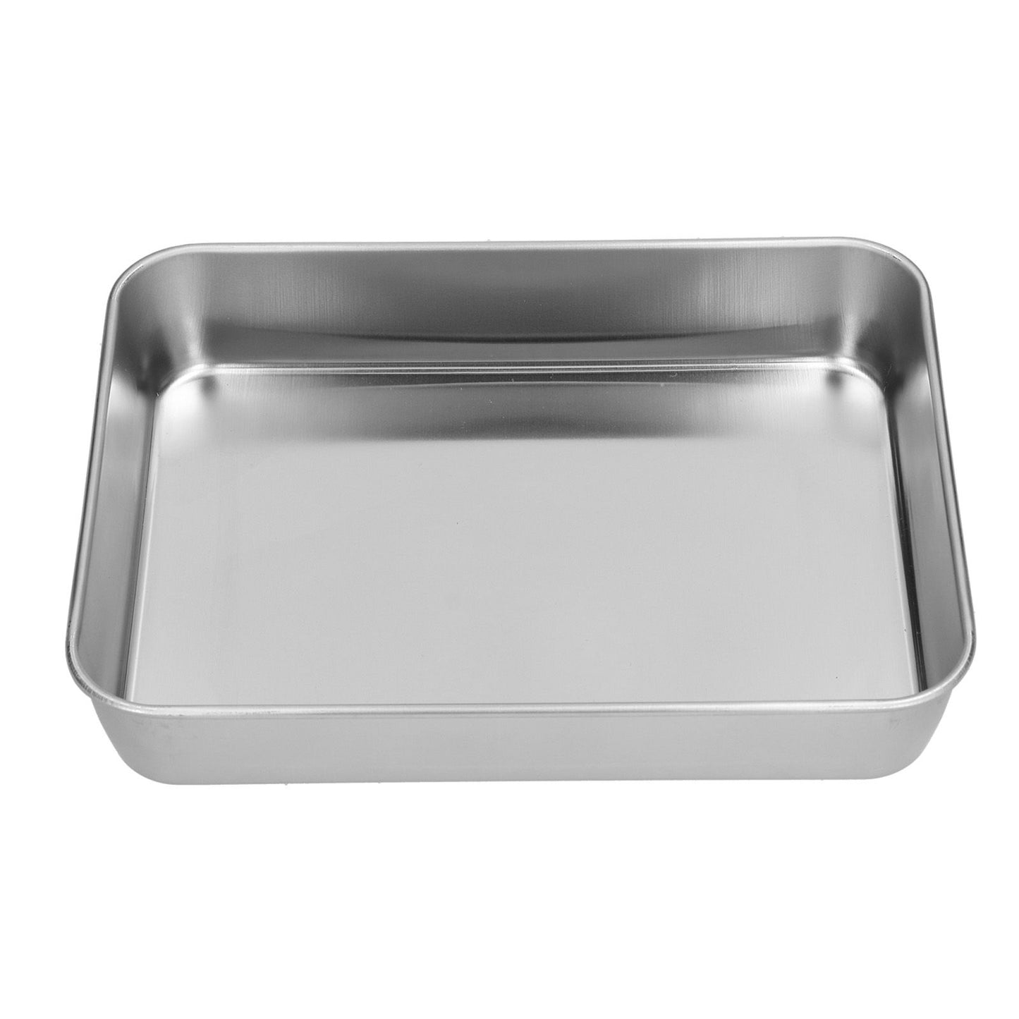 Roasting Pan and Rack Set Stainless Steel Easy Clean Rectangular Roaster with Rack for Cooking V1294-YM0523-3118210292711