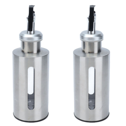 Oil Dispenser Bottle Stainless Steel Easy Refill and Cleaning Modern Olive Oil Dispenser for Vinegar V1294-YM0523-3118210294011