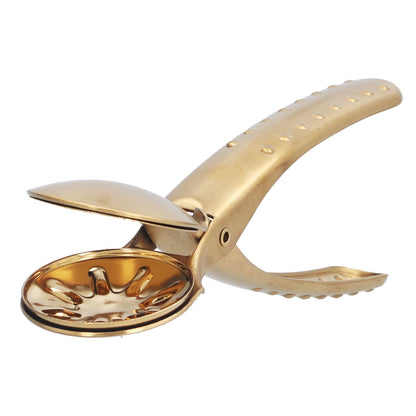Stainless Steel Nutcracker Chestnut Clip Metal Multifunctional Nut Opener Plier for KitchenGold V1294-YM0523-3118210297212