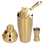 Cocktail Set Fashionable 750ml Stainless Steel Barware Tool Kit with Strainer Measure Cup Shaker for V1294-YM0523-3118210297312