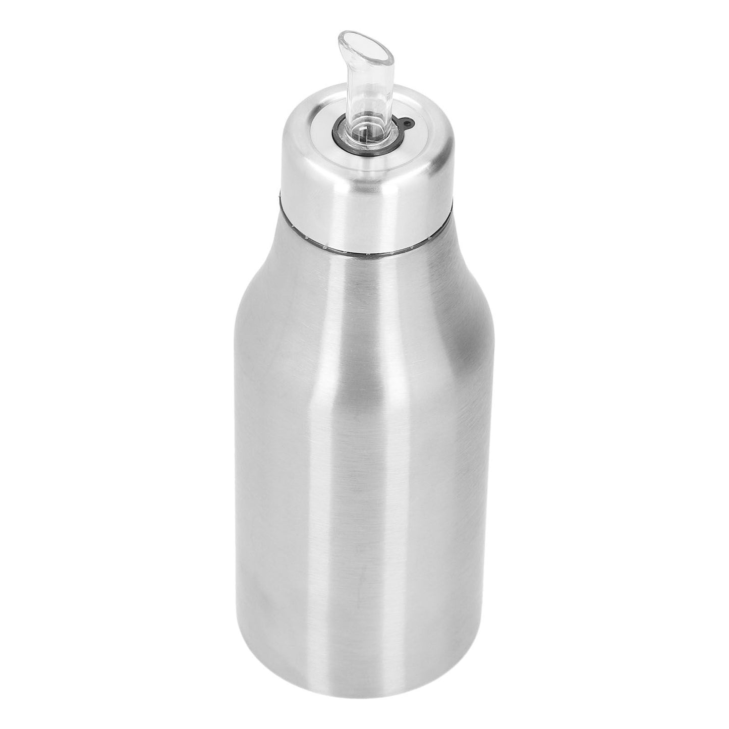 Stainless Steel Olive Oil Dispenser 500ML Leak Proof Dust Proof Kitchen Olive Oil DecanterSilver V1294-YM0523-3118210297411