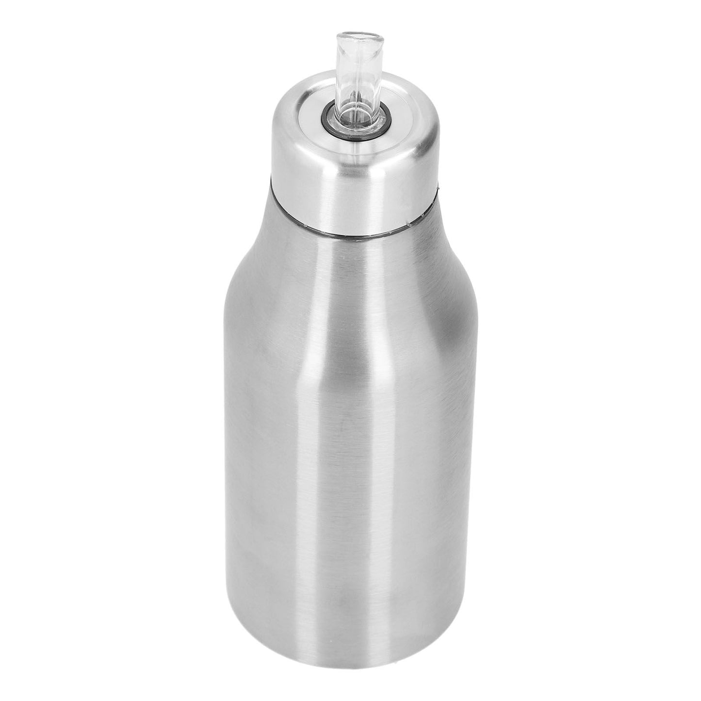 Stainless Steel Olive Oil Dispenser 500ML Leak Proof Dust Proof Kitchen Olive Oil DecanterSilver V1294-YM0523-3118210297411