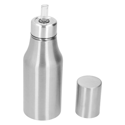Stainless Steel Olive Oil Dispenser 500ML Leak Proof Dust Proof Kitchen Olive Oil DecanterSilver V1294-YM0523-3118210297411