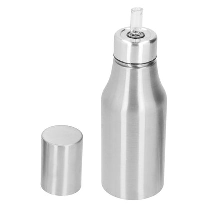 Stainless Steel Olive Oil Dispenser 500ML Leak Proof Dust Proof Kitchen Olive Oil DecanterSilver V1294-YM0523-3118210297411
