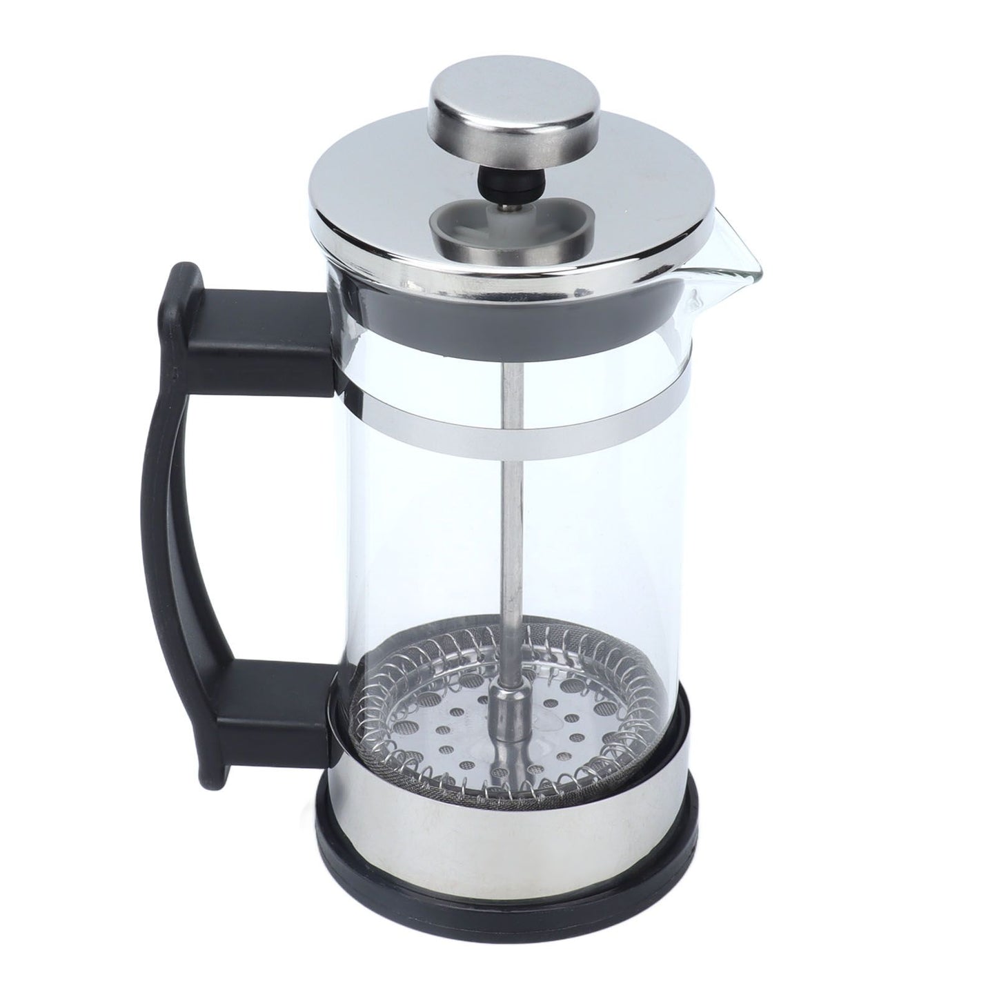 350ml Hand Brewing Coffee Press Pot Heat Resistant Coffee Tea Maker Pot Kettle for Home Office V1294-YM0523-3118210299811