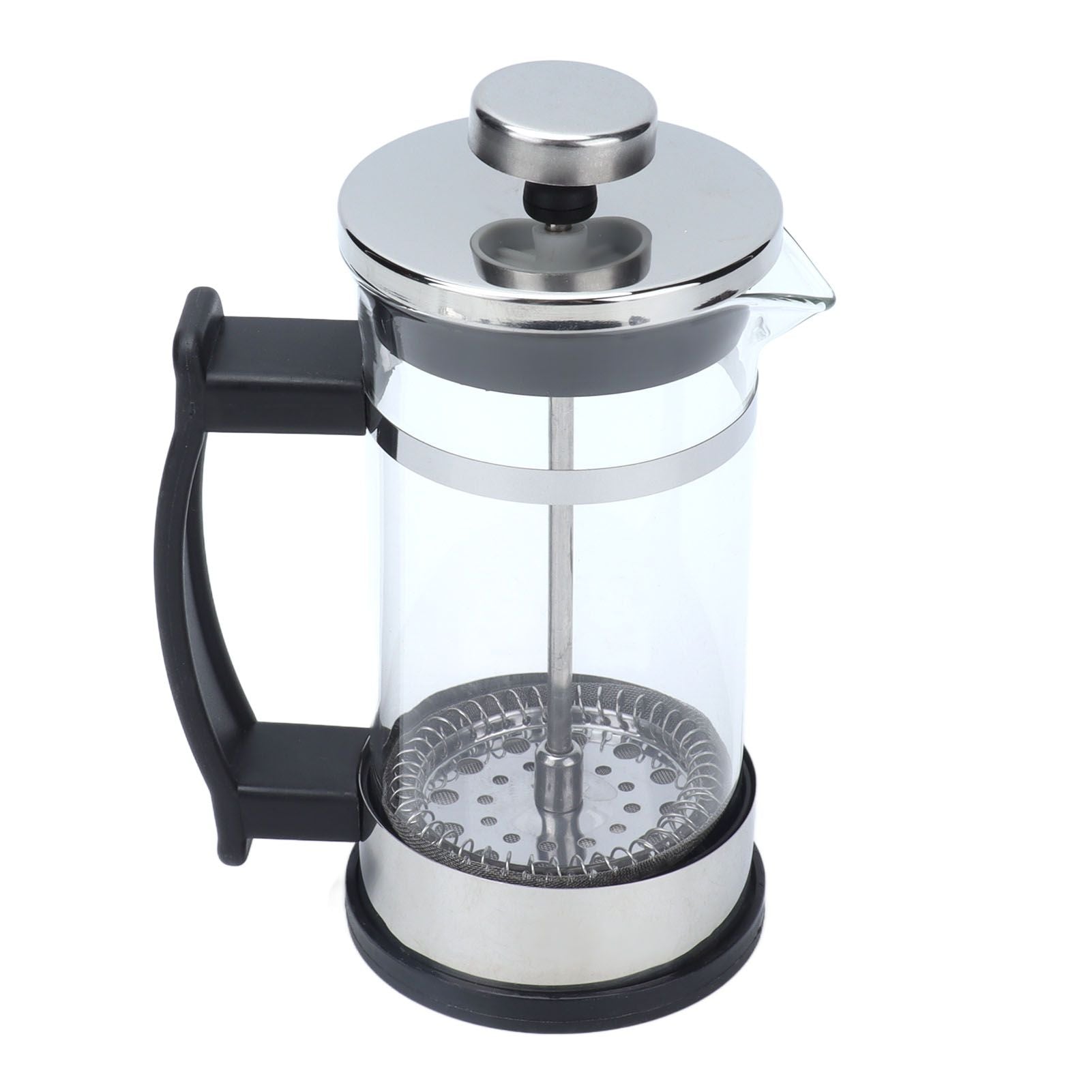 350ml Hand Brewing Coffee Press Pot Heat Resistant Coffee Tea Maker Pot Kettle for Home Office V1294-YM0523-3118210299811