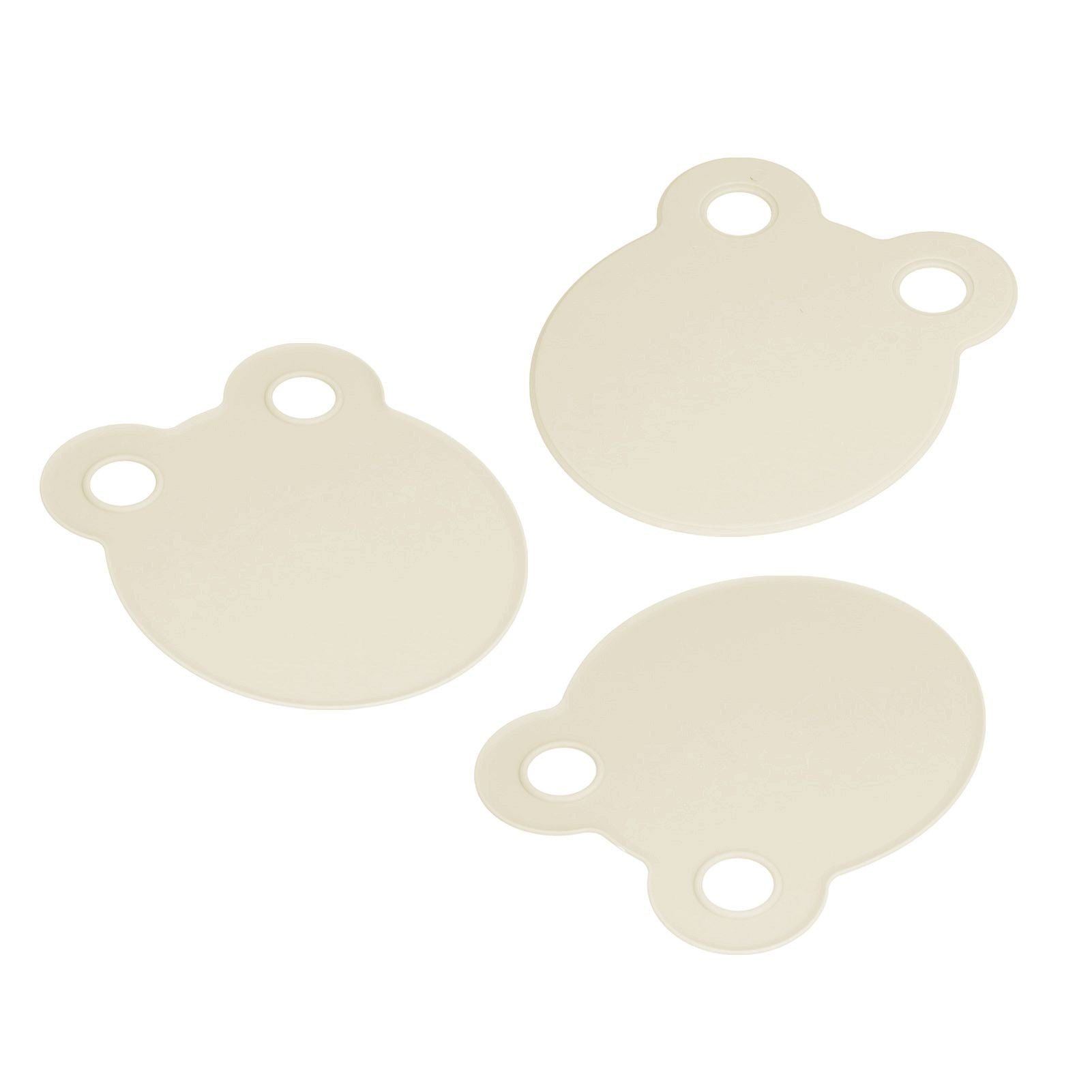 Kitchen Cutting Board Small Portable Cute Shape Cutting and Serving Board for Household DormitoryBeige V1294-YM0523-3118210302214