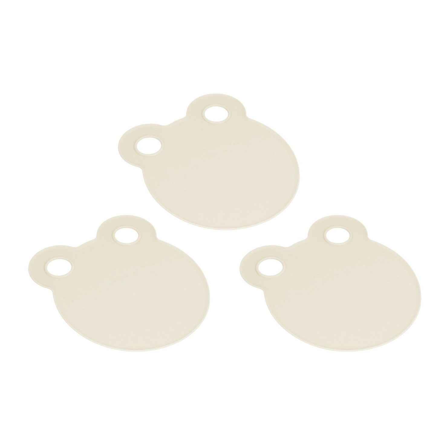 Kitchen Cutting Board Small Portable Cute Shape Cutting and Serving Board for Household DormitoryBeige V1294-YM0523-3118210302214