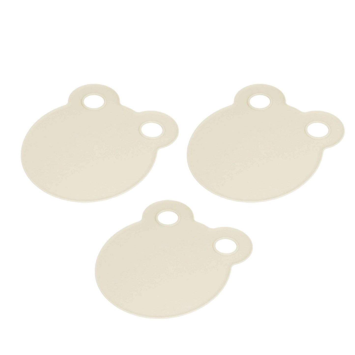 Kitchen Cutting Board Small Portable Cute Shape Cutting and Serving Board for Household DormitoryBeige V1294-YM0523-3118210302214