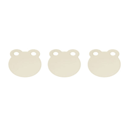 Kitchen Cutting Board Small Portable Cute Shape Cutting and Serving Board for Household DormitoryBeige V1294-YM0523-3118210302214