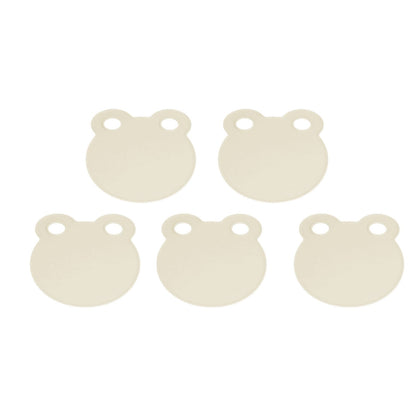 Kitchen Cutting Board Small Portable Cute Shape Cutting and Serving Board for Household DormitoryBeige V1294-YM0523-3118210302214