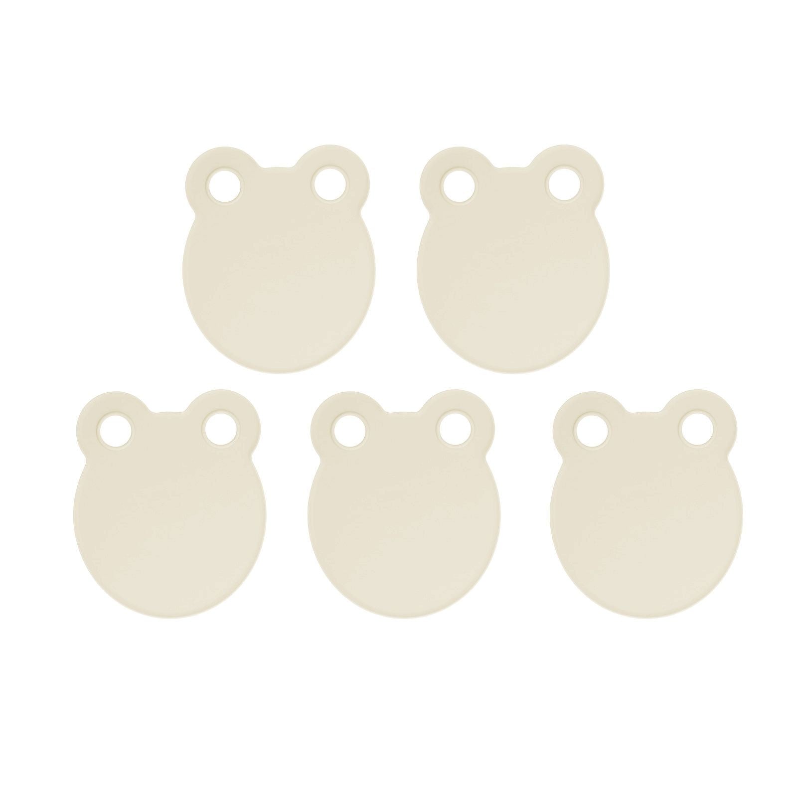 Kitchen Cutting Board Small Portable Cute Shape Cutting and Serving Board for Household DormitoryBeige V1294-YM0523-3118210302214