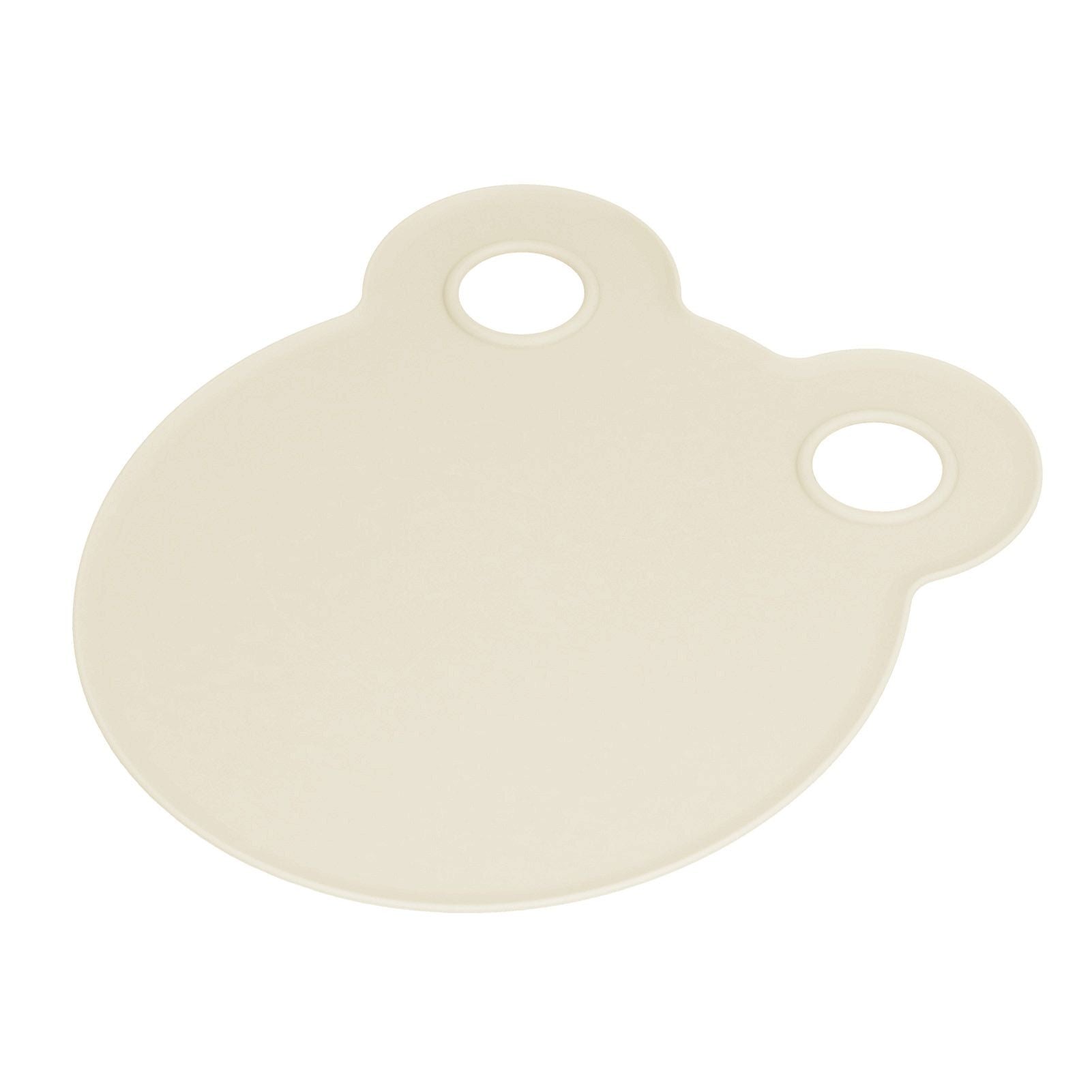 Kitchen Cutting Board Small Portable Cute Shape Cutting and Serving Board for Household DormitoryBeige V1294-YM0523-3118210302214