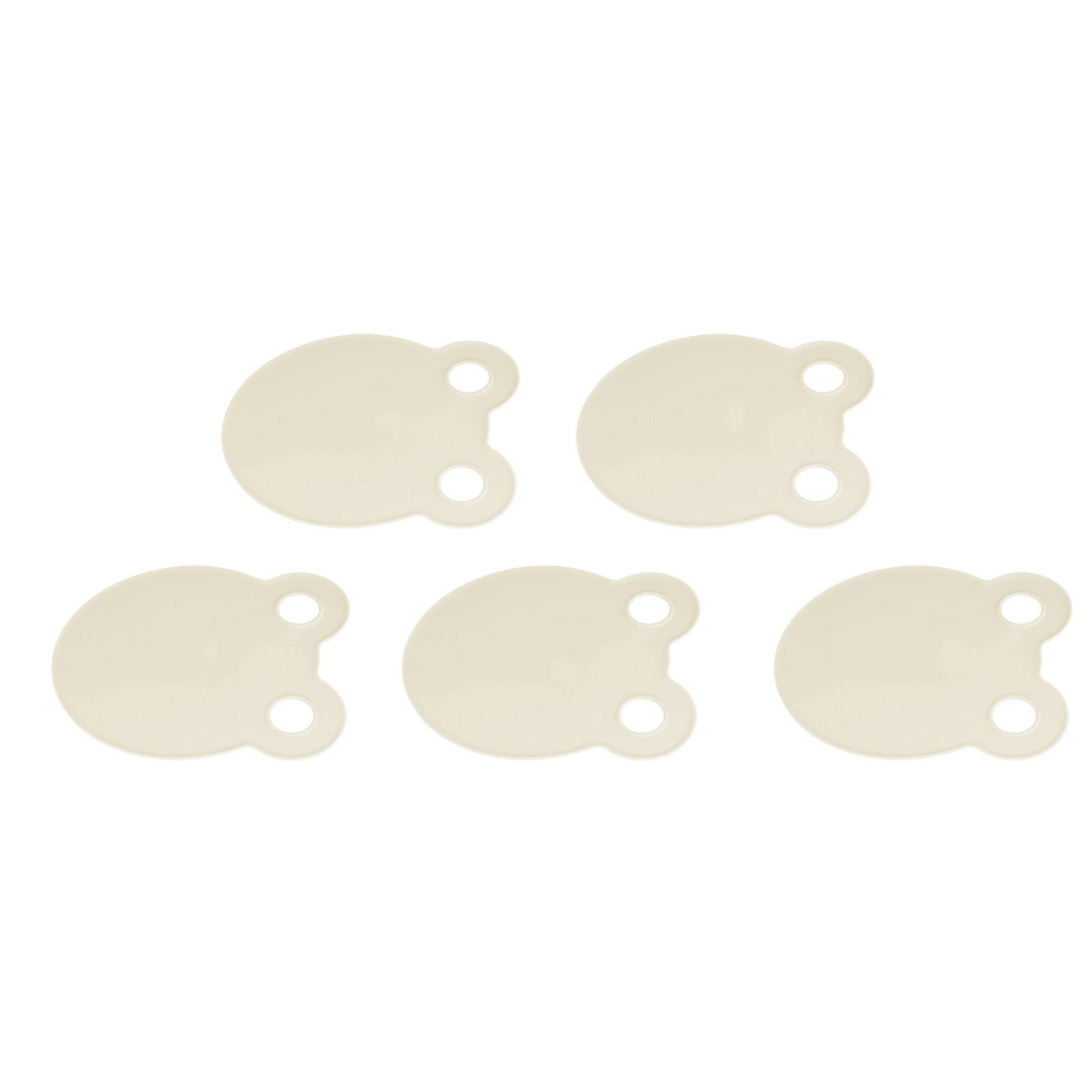 Kitchen Cutting Board Small Portable Cute Shape Cutting and Serving Board for Household DormitoryBeige V1294-YM0523-3118210302214