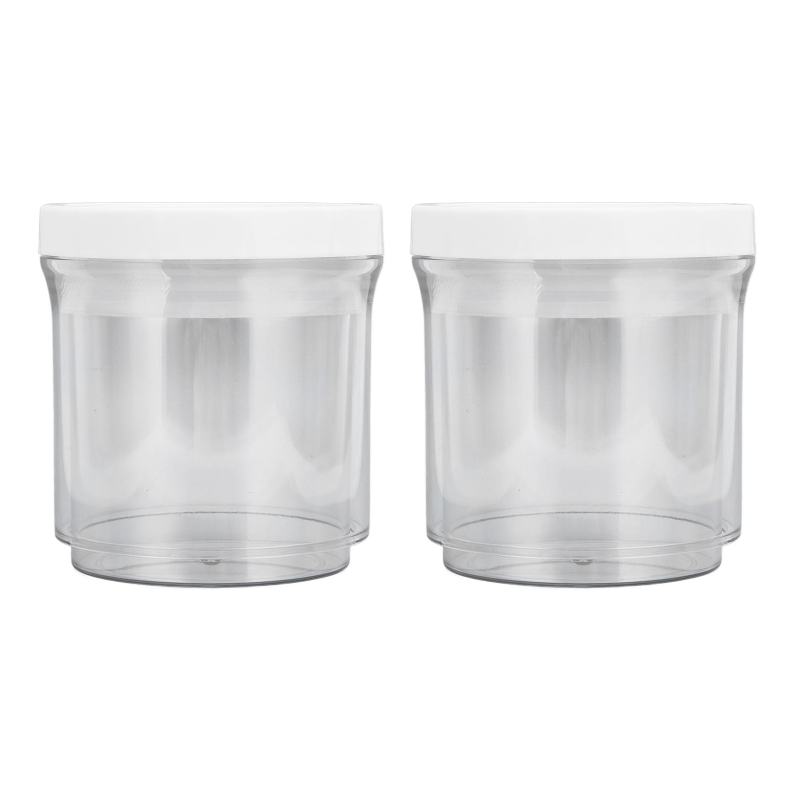 2Pcs Vacuum Container Push Type Retractable Adjustable Food Storage Box with Cover for Kitchen Home V1294-YM0523-3118210303011