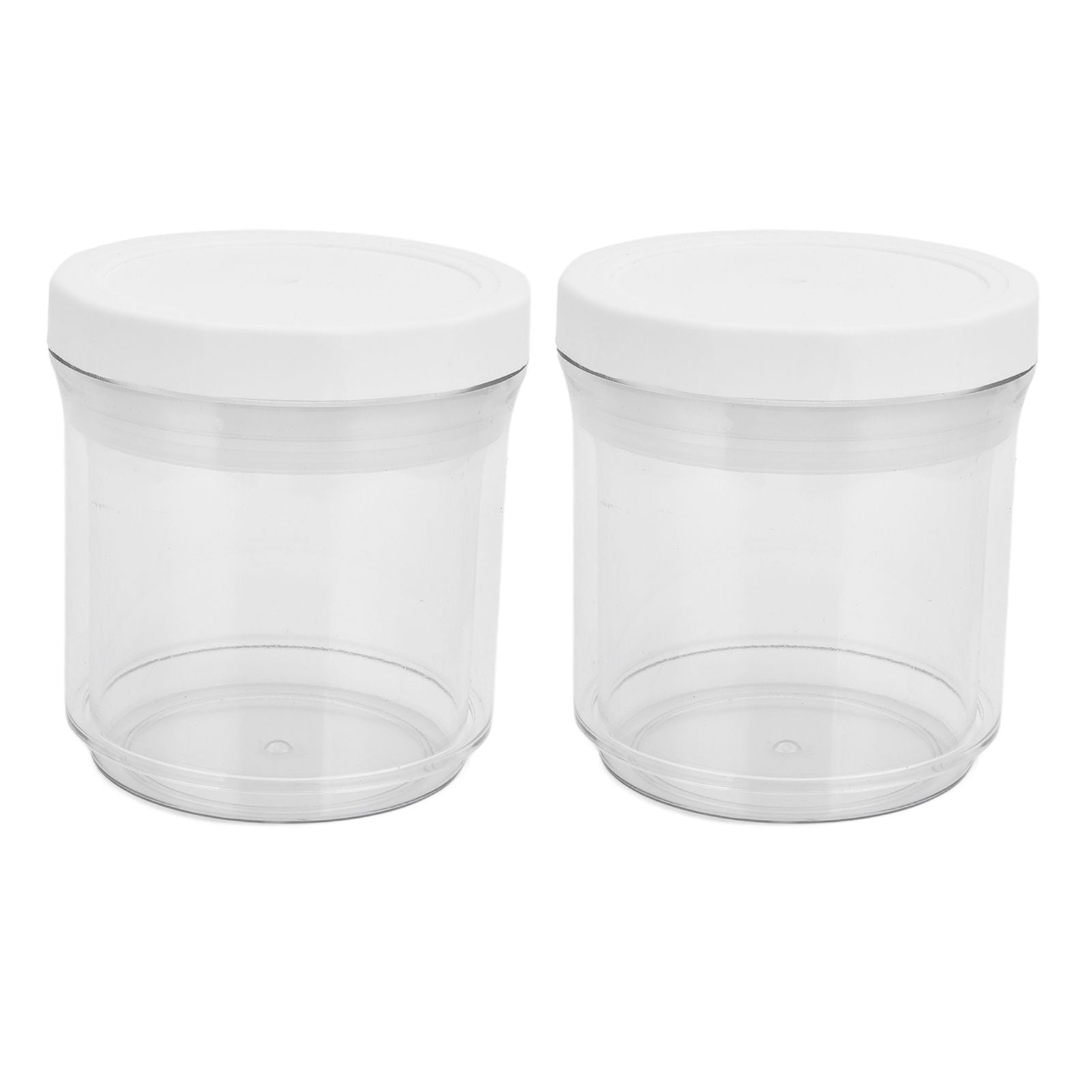 2Pcs Vacuum Container Push Type Retractable Adjustable Food Storage Box with Cover for Kitchen Home V1294-YM0523-3118210303011