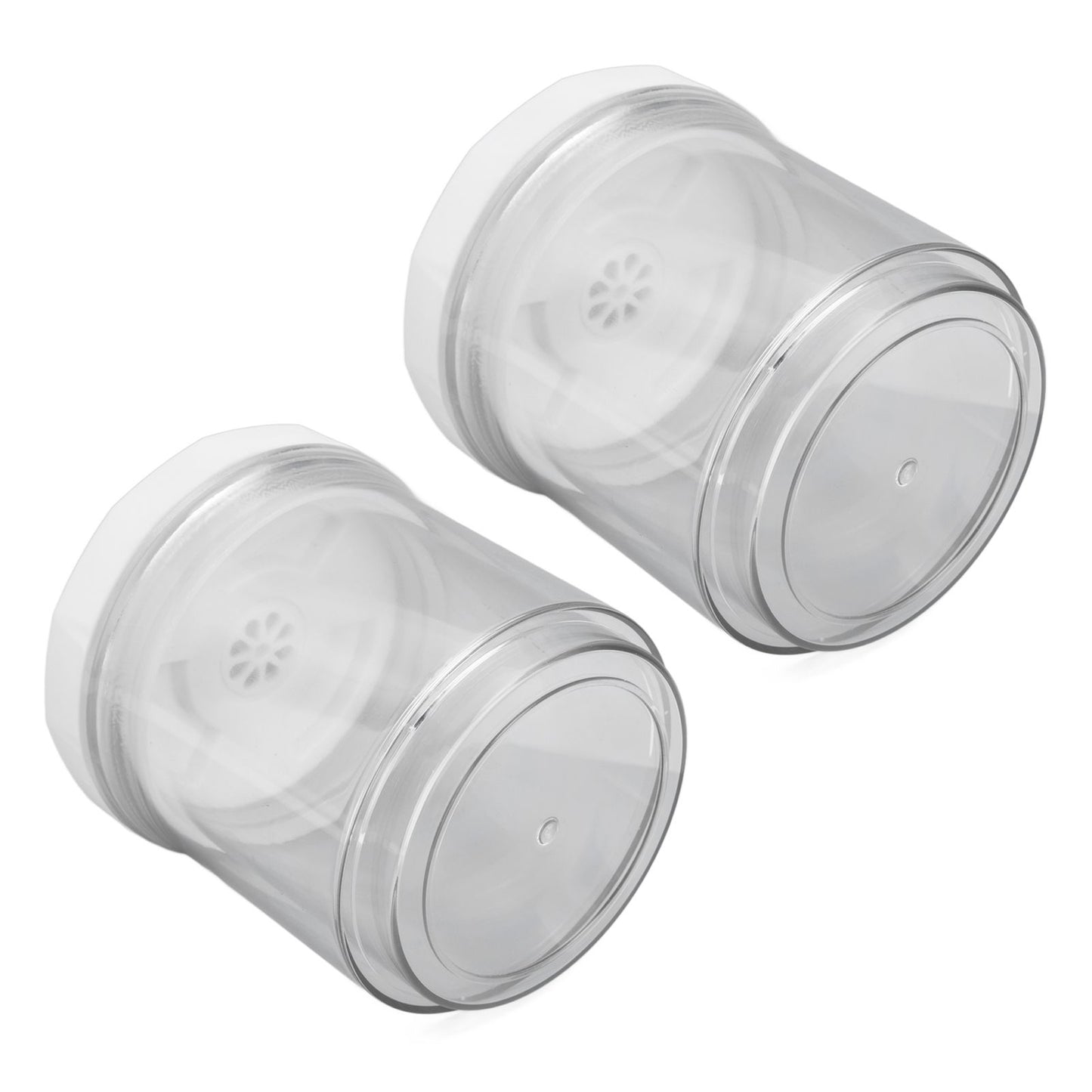 2Pcs Vacuum Container Push Type Retractable Adjustable Food Storage Box with Cover for Kitchen Home V1294-YM0523-3118210303011