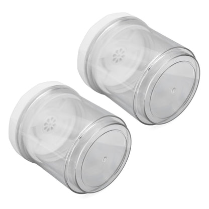 2Pcs Vacuum Container Push Type Retractable Adjustable Food Storage Box with Cover for Kitchen Home V1294-YM0523-3118210303011