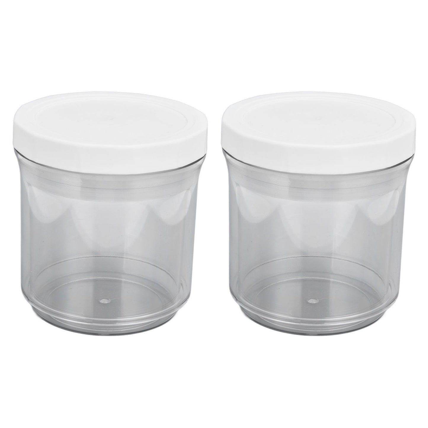 2Pcs Vacuum Container Push Type Retractable Adjustable Food Storage Box with Cover for Kitchen Home V1294-YM0523-3118210303011
