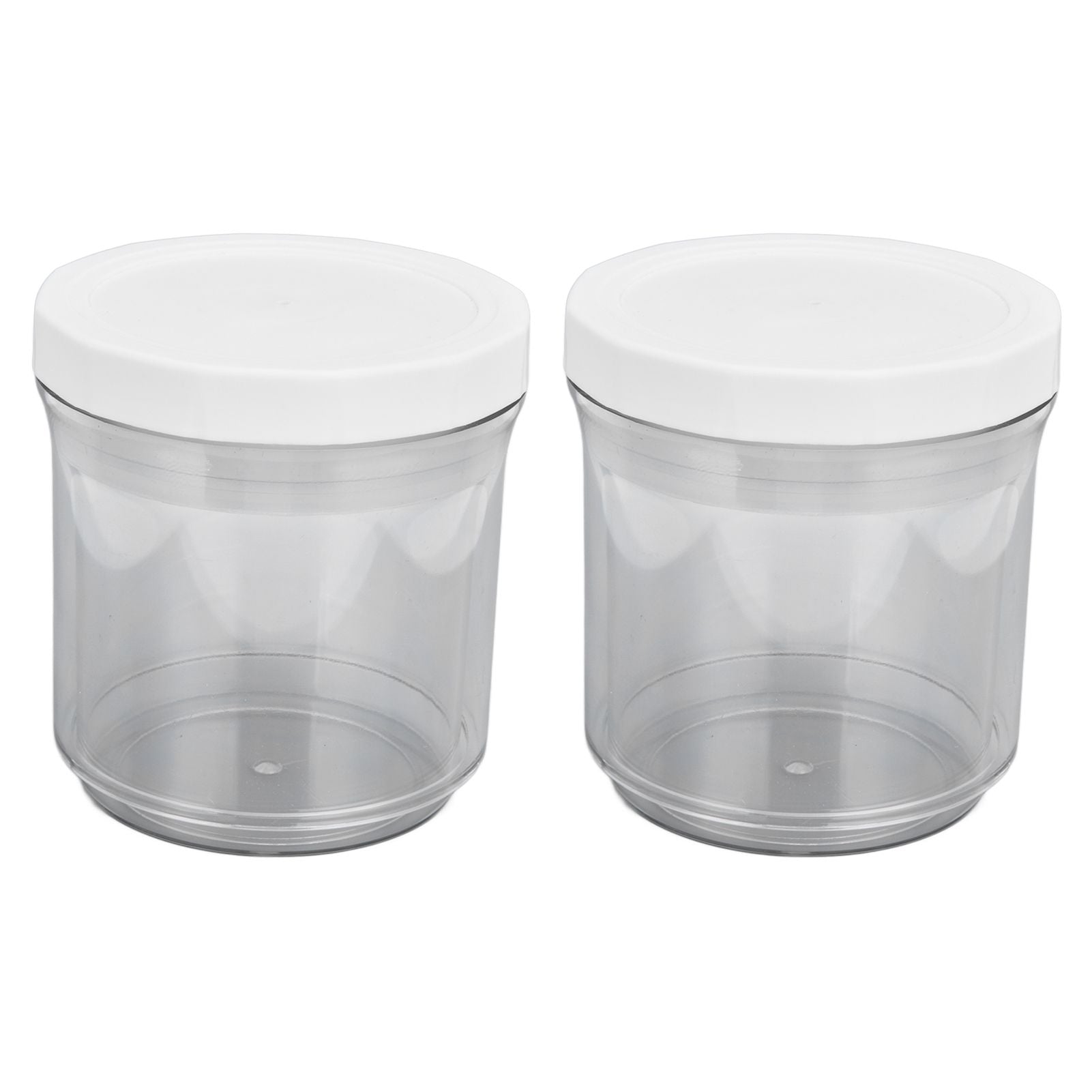 2Pcs Vacuum Container Push Type Retractable Adjustable Food Storage Box with Cover for Kitchen Home V1294-YM0523-3118210303011