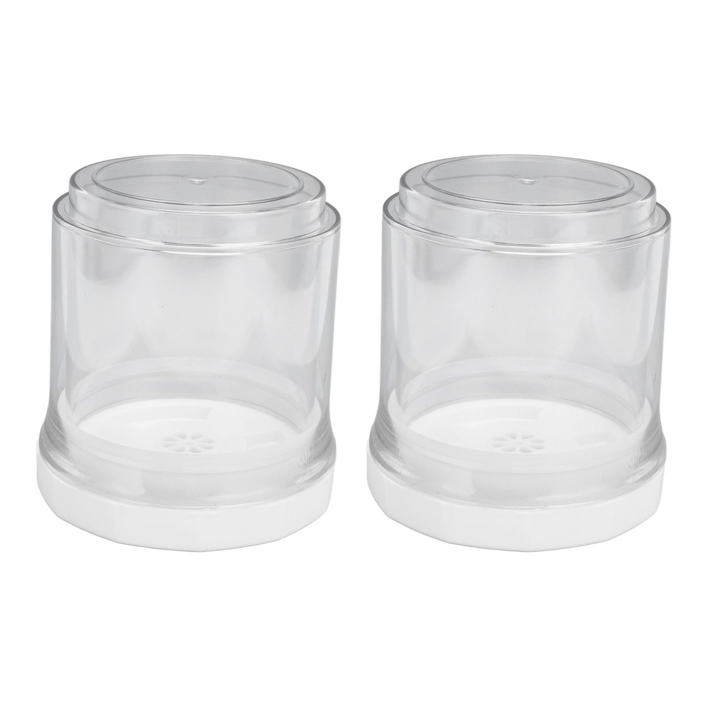 2Pcs Vacuum Container Push Type Retractable Adjustable Food Storage Box with Cover for Kitchen Home V1294-YM0523-3118210303011