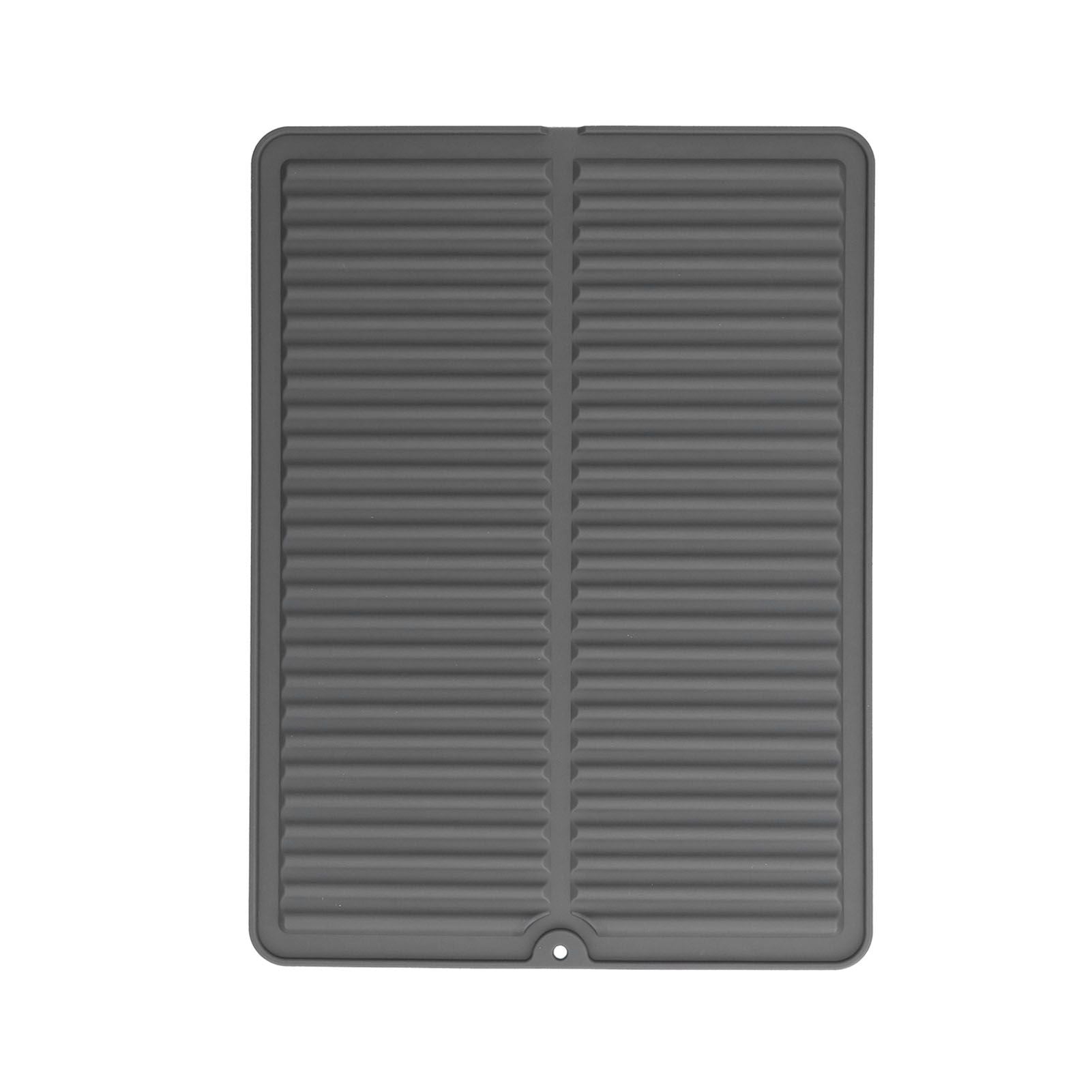 Dish Drying Mat Multiple Usage Silicone Kitchen Dish Draining Pad for Kitchen Counter V1294-YM0523-3118210304111