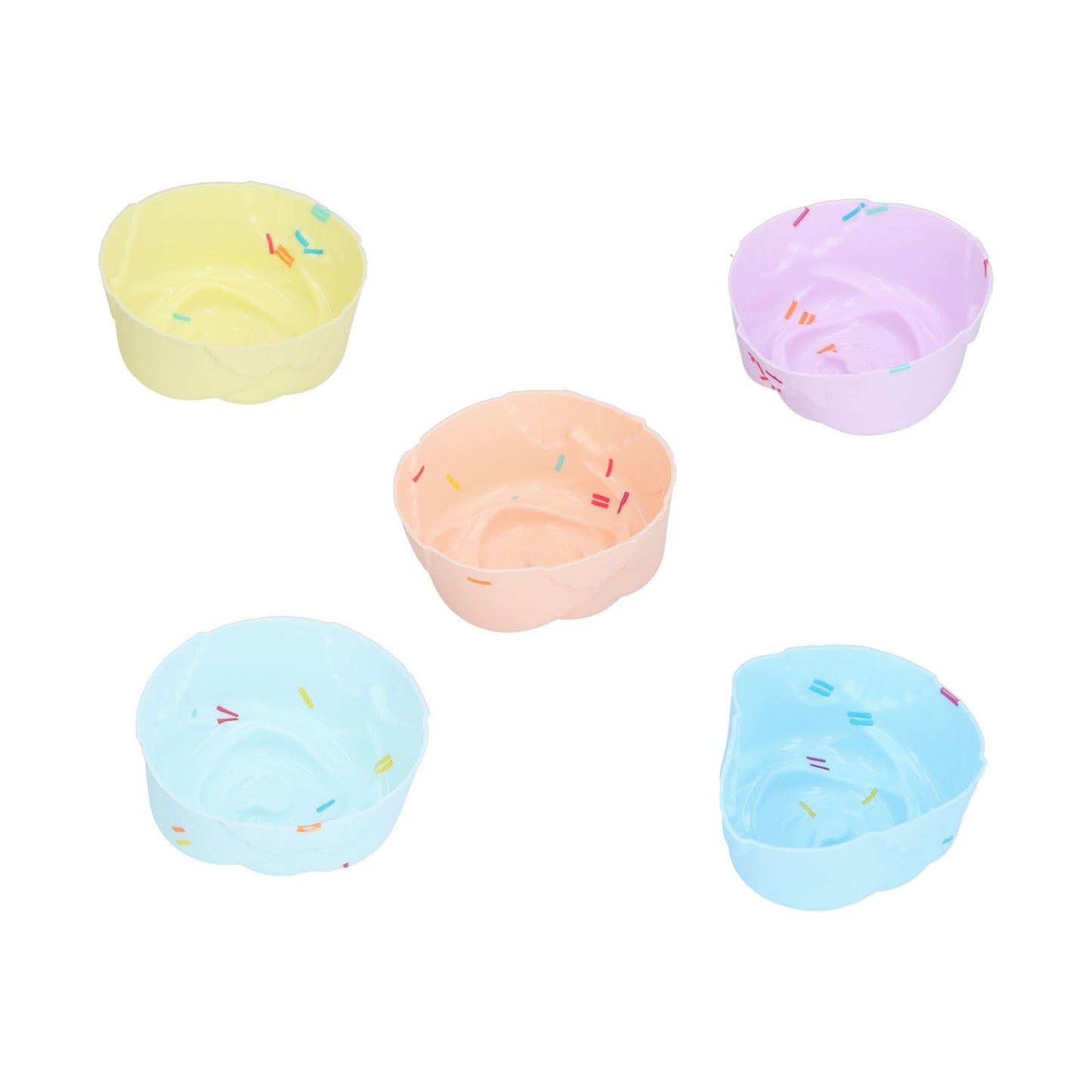 20Pcs Cupcake Baking Mould Silicone Muffin Cups Cupcake Moulds Jelly Pudding MoldRose Set V1294-YM0523-3118210304311