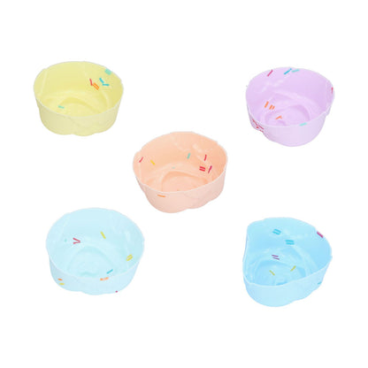 20Pcs Cupcake Baking Mould Silicone Muffin Cups Cupcake Moulds Jelly Pudding MoldRose Set V1294-YM0523-3118210304311