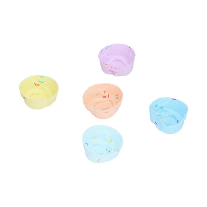 20Pcs Cupcake Baking Mould Silicone Muffin Cups Cupcake Moulds Jelly Pudding MoldRose Set V1294-YM0523-3118210304311