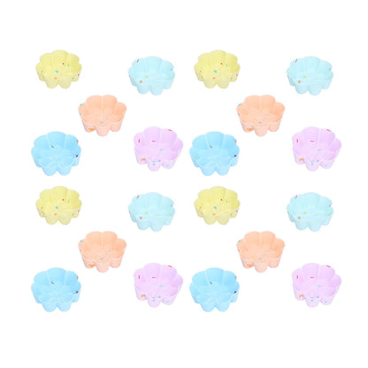 20Pcs Cupcake Baking Mould Silicone Muffin Cups Cupcake Moulds Jelly Pudding Mold7 Petal Flower Set V1294-YM0523-3118210304312