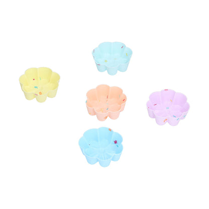 20Pcs Cupcake Baking Mould Silicone Muffin Cups Cupcake Moulds Jelly Pudding Mold7 Petal Flower Set V1294-YM0523-3118210304312
