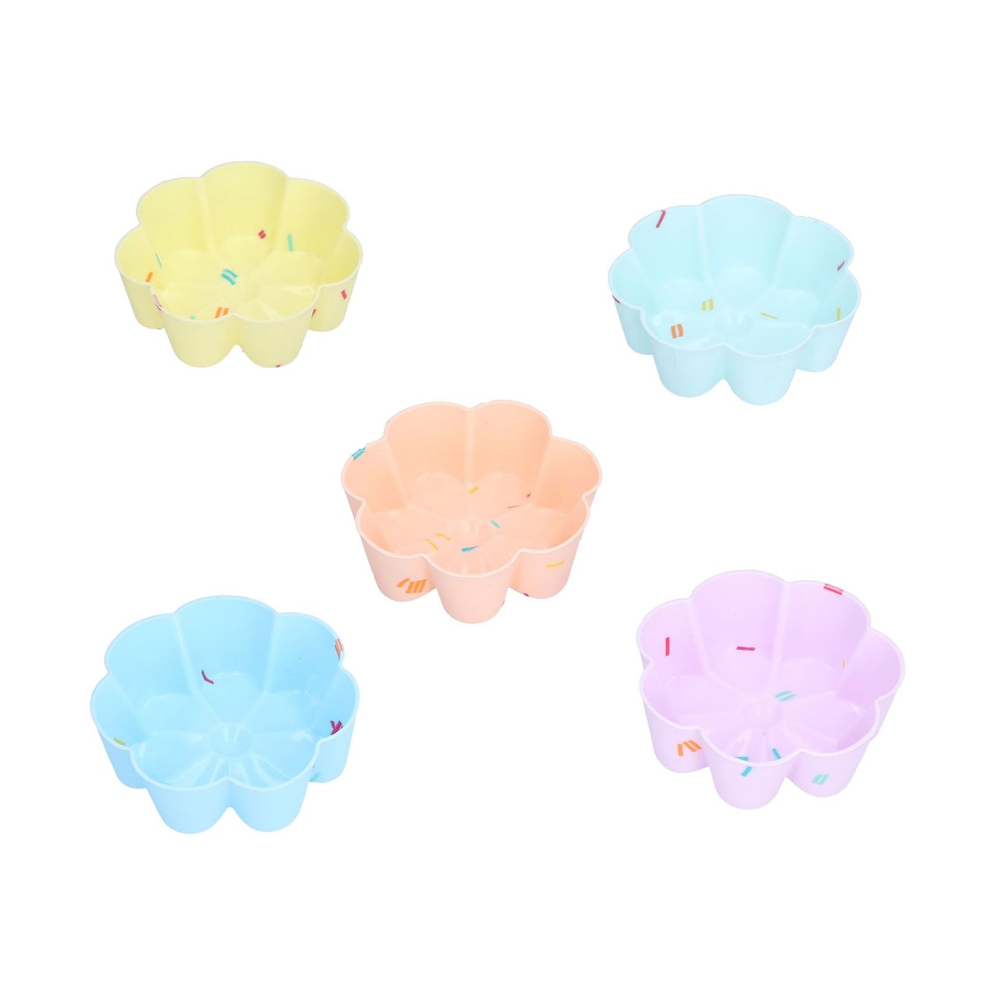 20Pcs Cupcake Baking Mould Silicone Muffin Cups Cupcake Moulds Jelly Pudding Mold7 Petal Flower Set V1294-YM0523-3118210304312