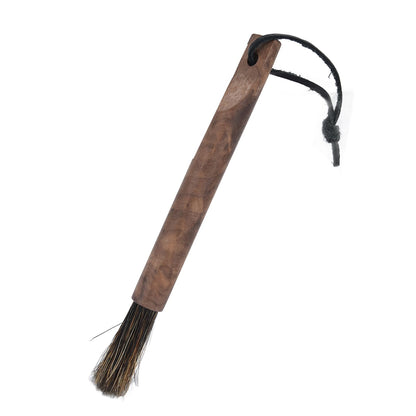 Coffee Grinder Cleaning Brush Wood Handle Natural Bristles Coffee Grinder Brush for Home Kitchen V1294-YM0523-3118210304911