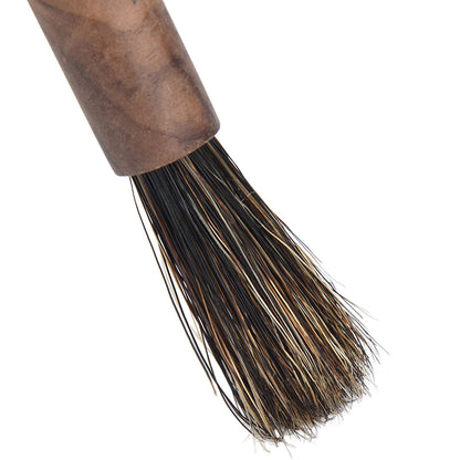 Coffee Grinder Cleaning Brush Wood Handle Natural Bristles Coffee Grinder Brush for Home Kitchen V1294-YM0523-3118210304911