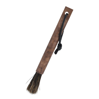 Coffee Grinder Cleaning Brush Wood Handle Natural Bristles Coffee Grinder Brush for Home Kitchen V1294-YM0523-3118210304911
