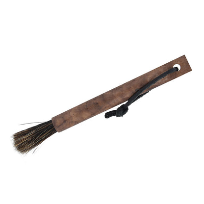 Coffee Grinder Cleaning Brush Wood Handle Natural Bristles Coffee Grinder Brush for Home Kitchen V1294-YM0523-3118210304911